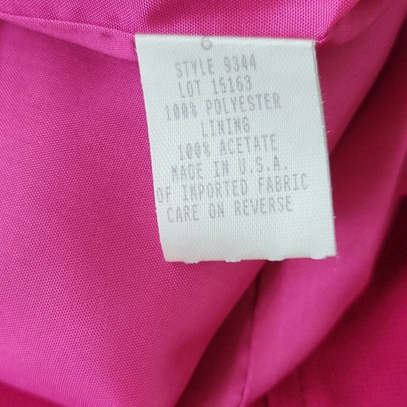 Fuschia Sheath Dress - Picture 6 of 7